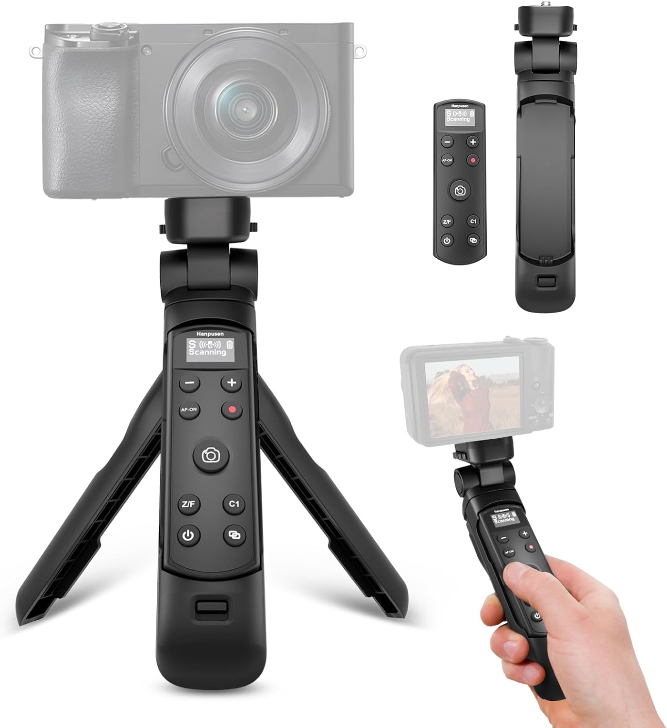 Sony Camera Zv-E10 - Беспроводной штатив-рукоятка для съемки с OLED-экраном