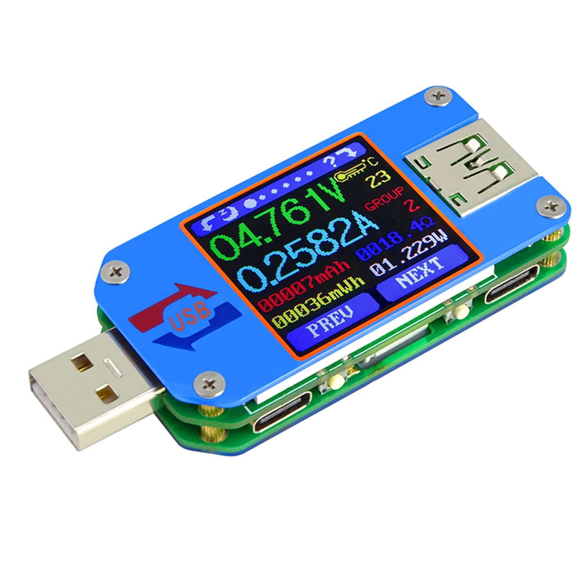 USB-измеритель напряжения и то – обзор и цена Usb Ammeter Tester