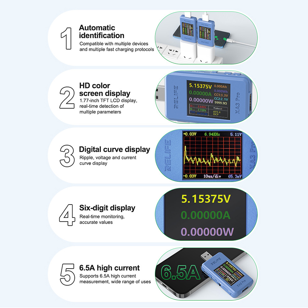 Цифровой измеритель напряжения – обзор и цена Usb Ammeter Tester