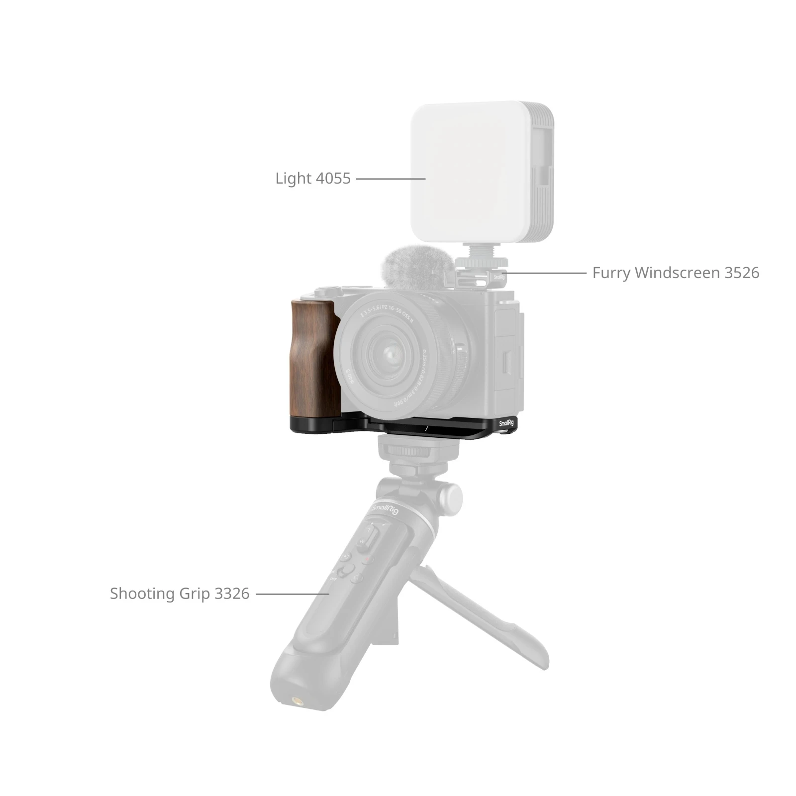 Комплект быстросъемной клетки  – обзор и цена Sony Camera Zv-E10