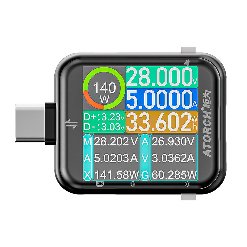 Тестер T3 с сенсорным экраном  – обзор и цена Usb Ammeter Tester