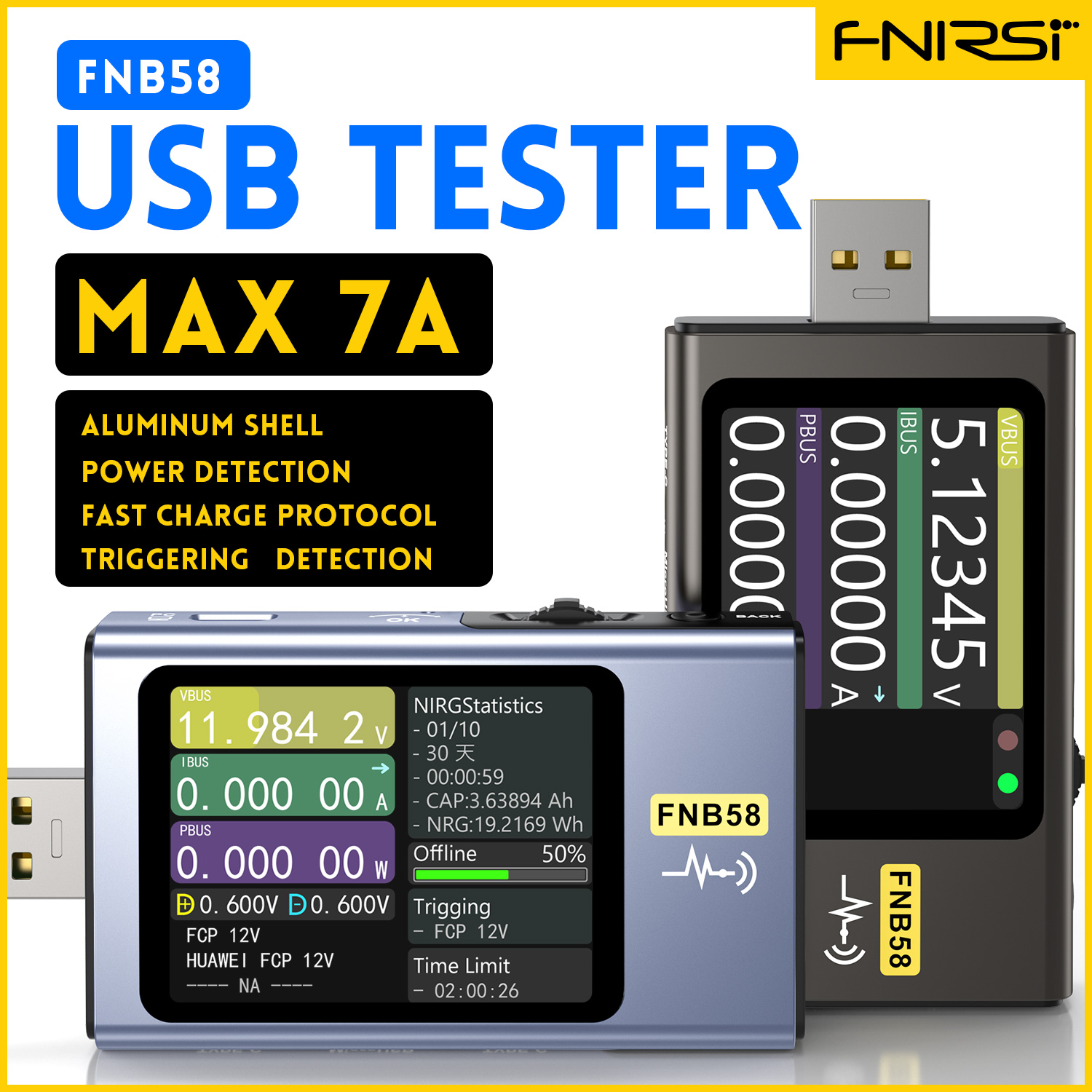 USB-тестер напряжения FNIRSI-F – обзор и цена Usb Ammeter Tester