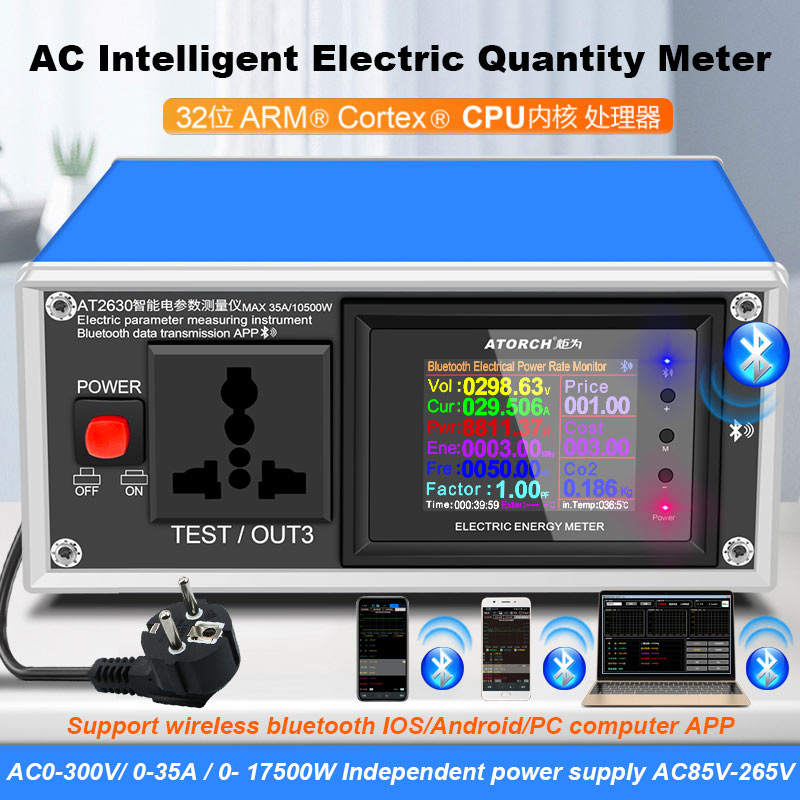 Цифровой USB-тестер AT2630 для – обзор и цена Usb Ammeter Tester
